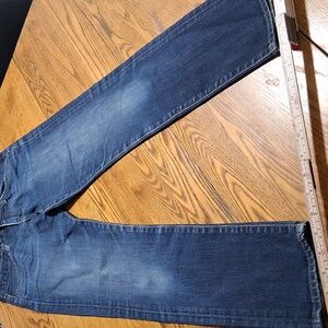 AG ADRIANO GOLDSCHMIED JEANS Womens 28 BLUE Used Preowned